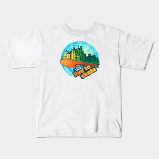 Skateboarding emblem Kids T-Shirt